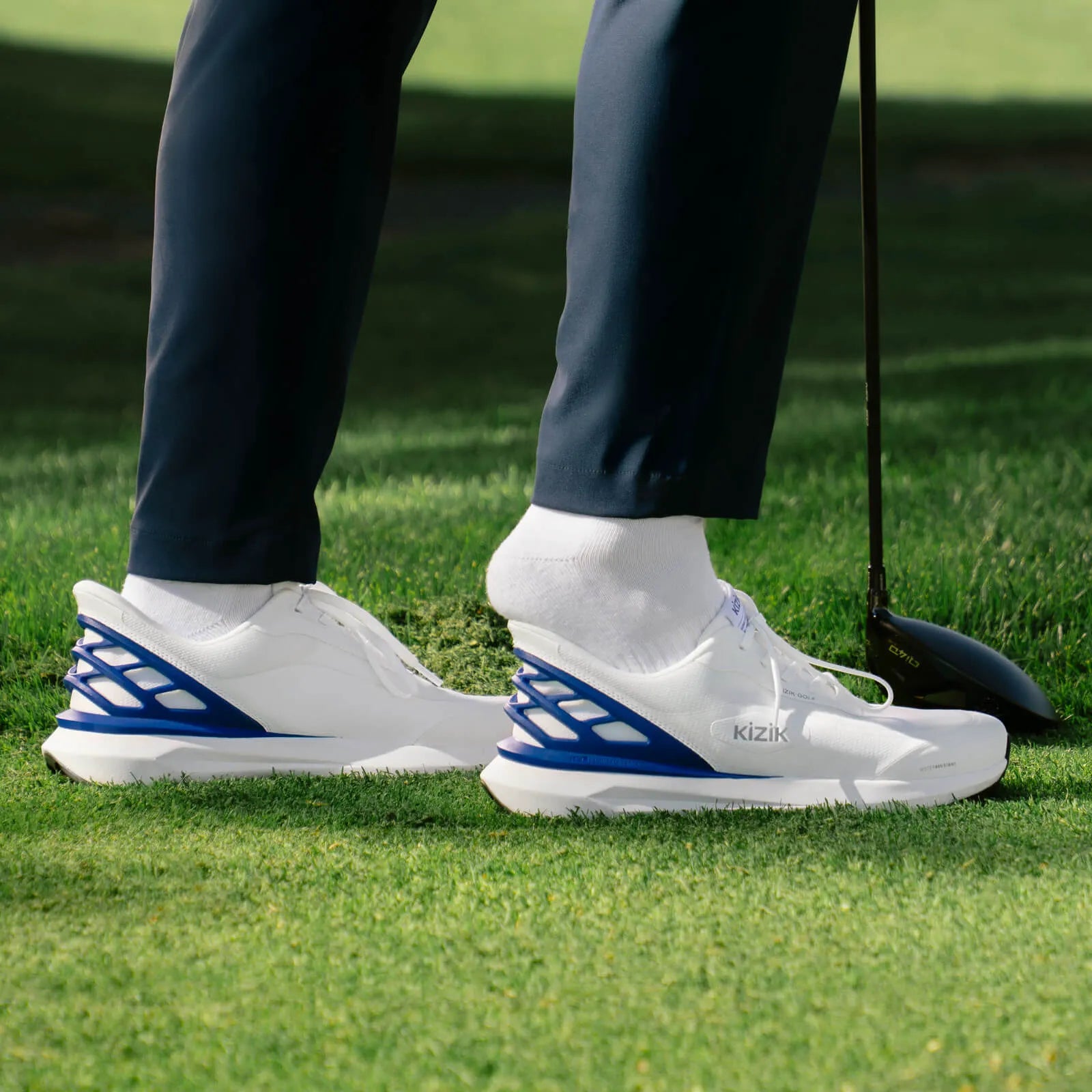 Men's Athens Golf - White/Surf the Web