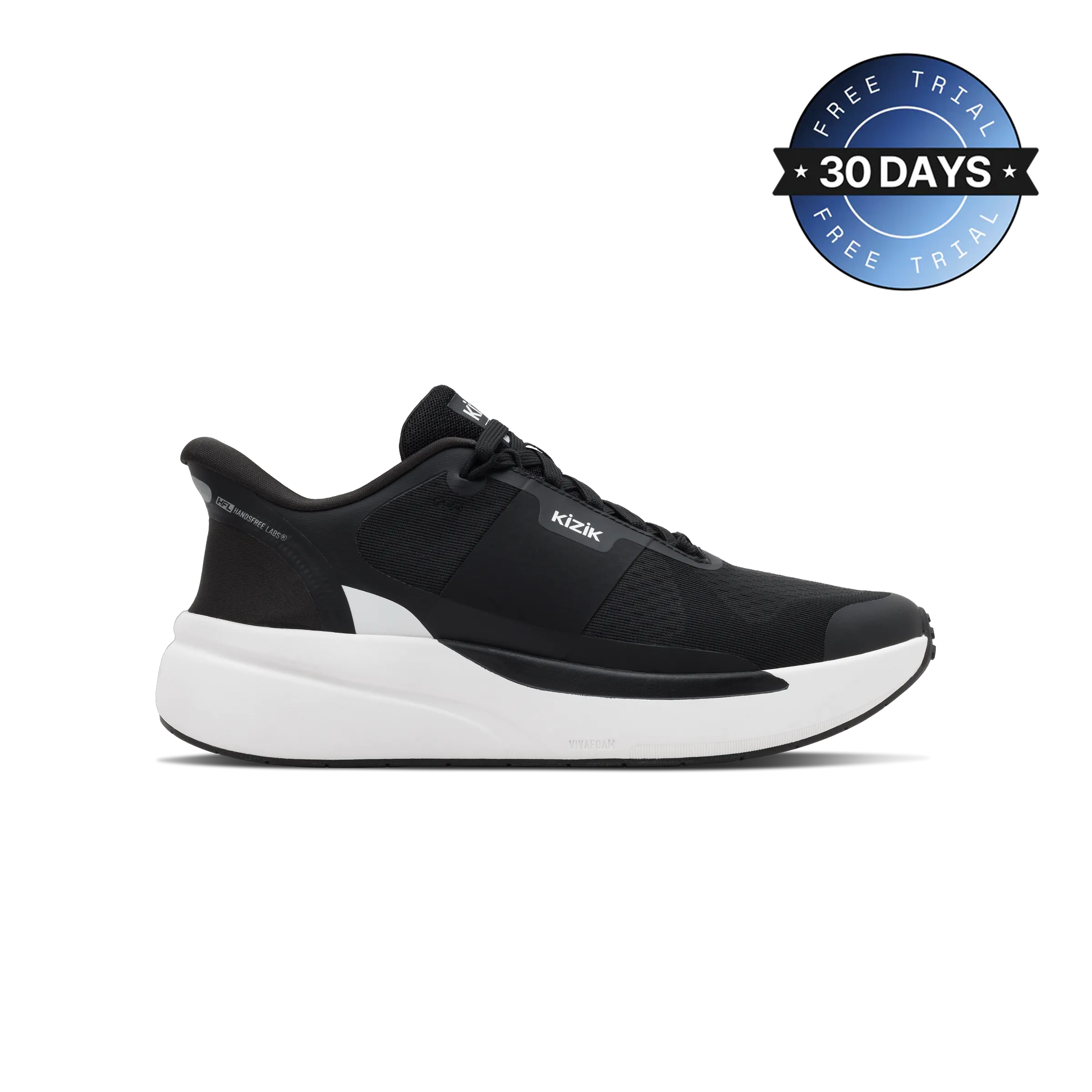 Men's Freedom Run - Black/White
