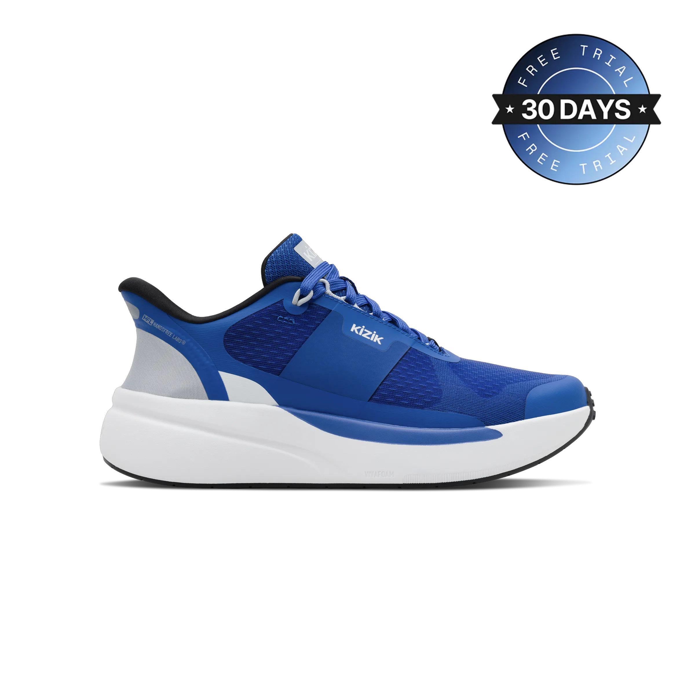 Men's Freedom Run - Lapis Blue/White