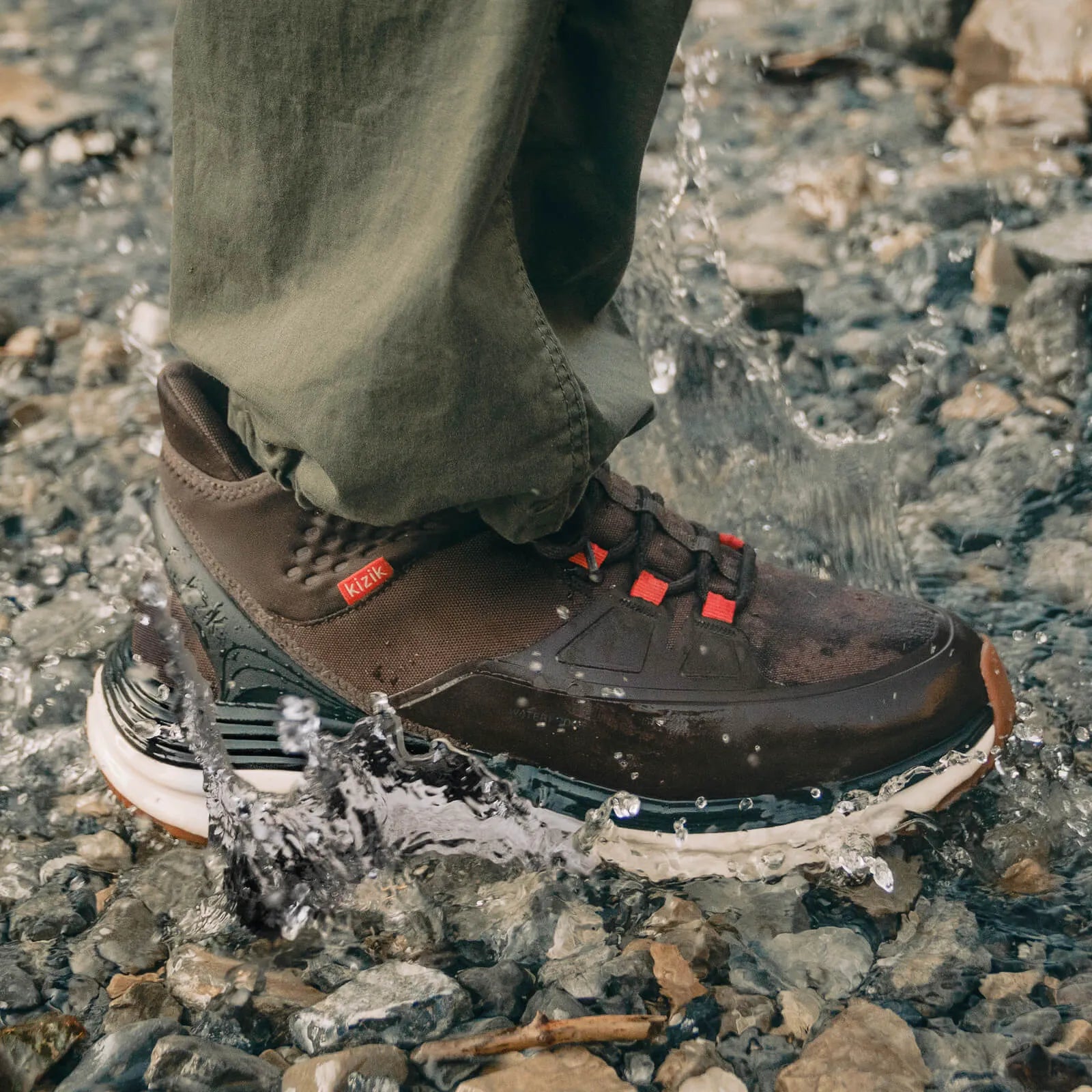 Men's London AT Mid Waterproof - Mole/Whitecap Gray