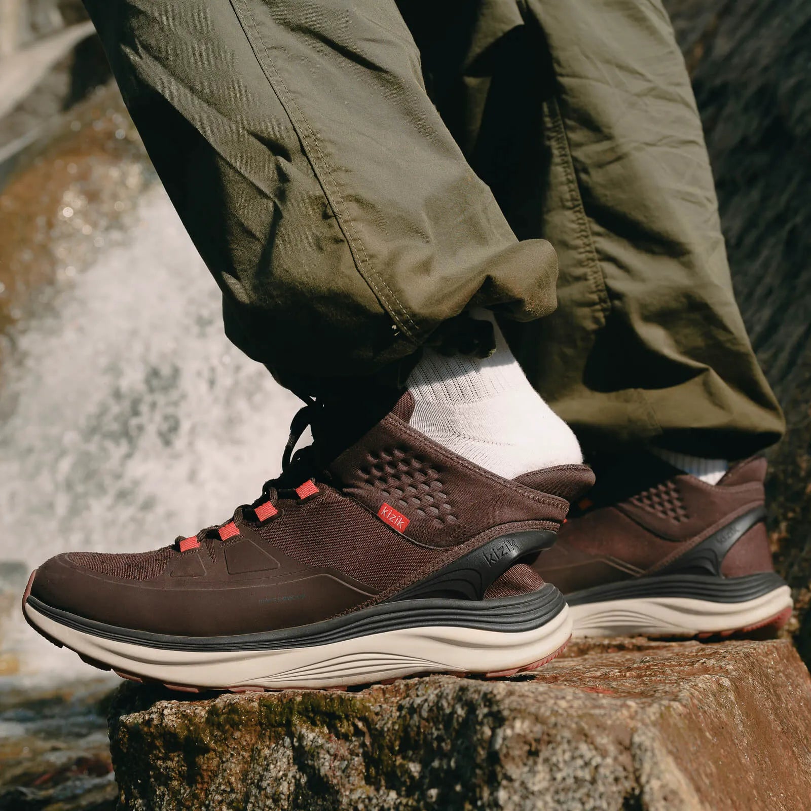 Men's London AT Mid Waterproof - Mole/Whitecap Gray