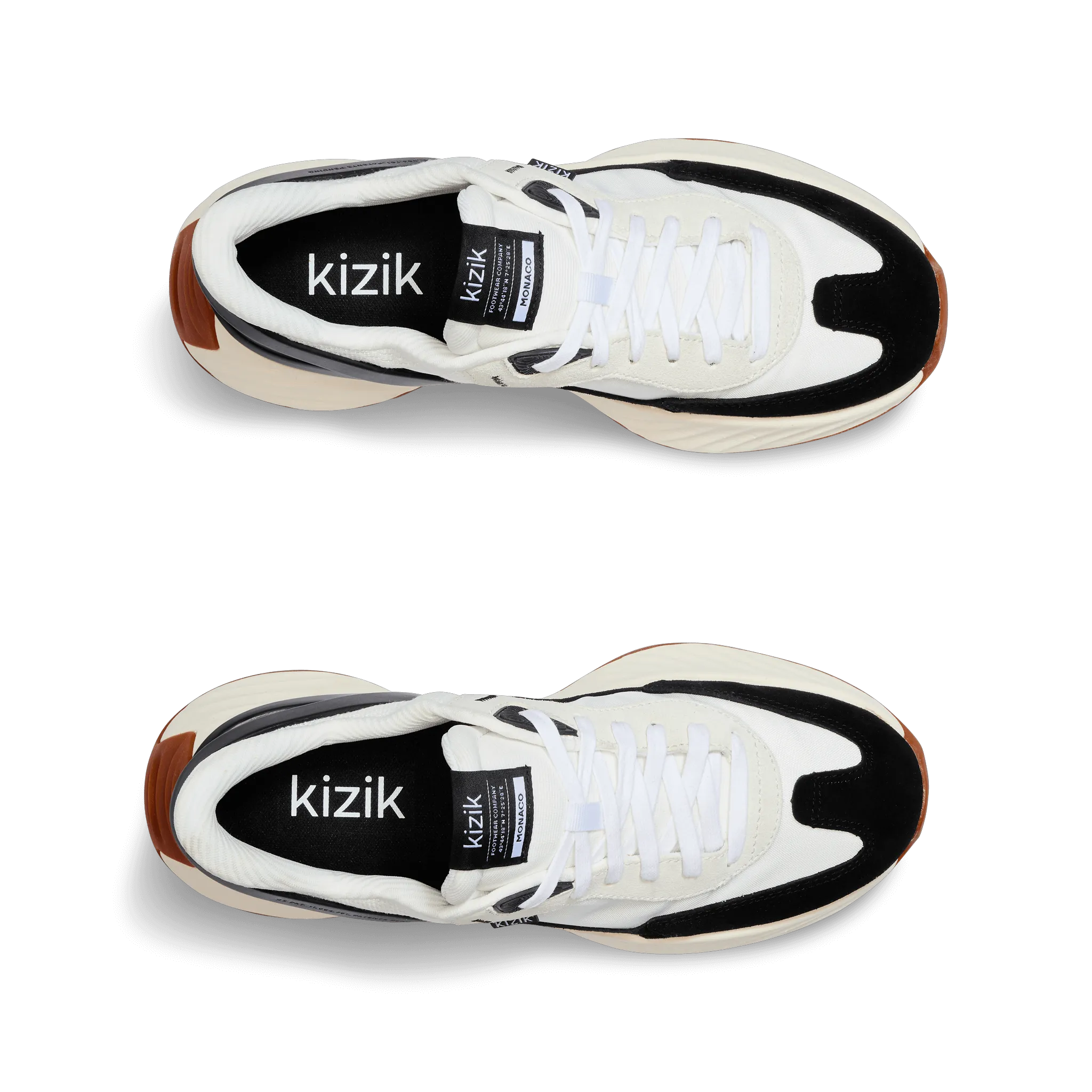 Men's Monaco - White/Black