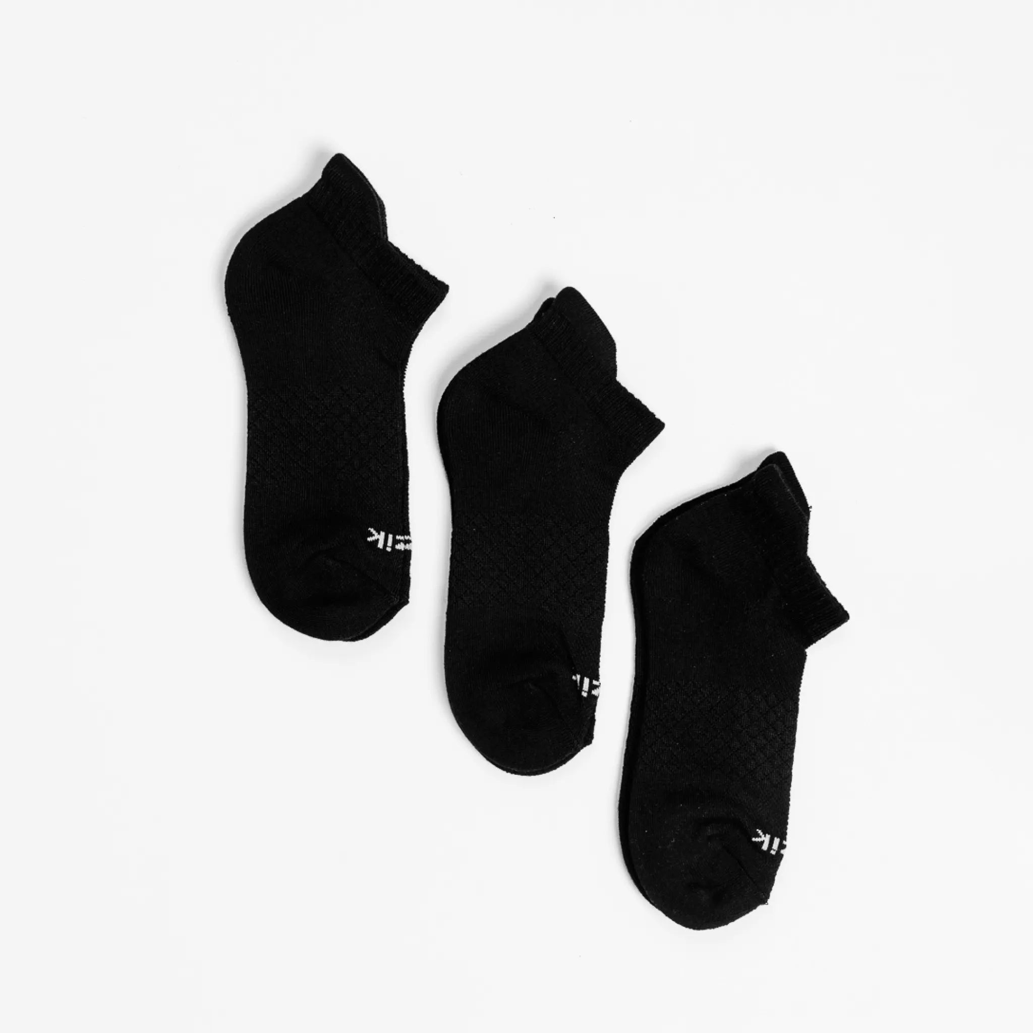 Kizik Ankle Socks (3-Pack) - Black