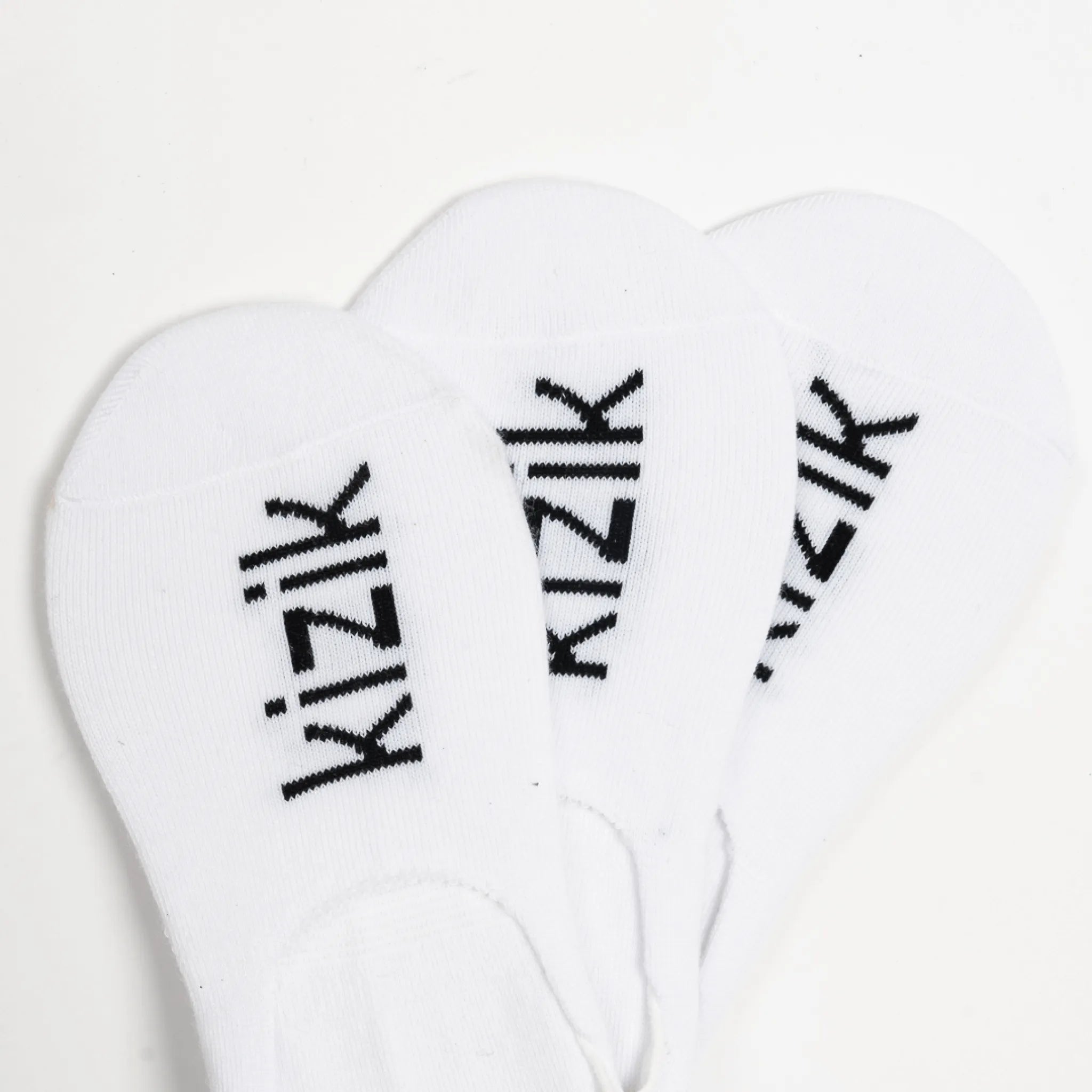 Kizik No Show Socks (3-Pack, White)