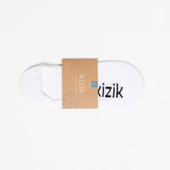 Kizik No Show Socks (3-Pack, White)