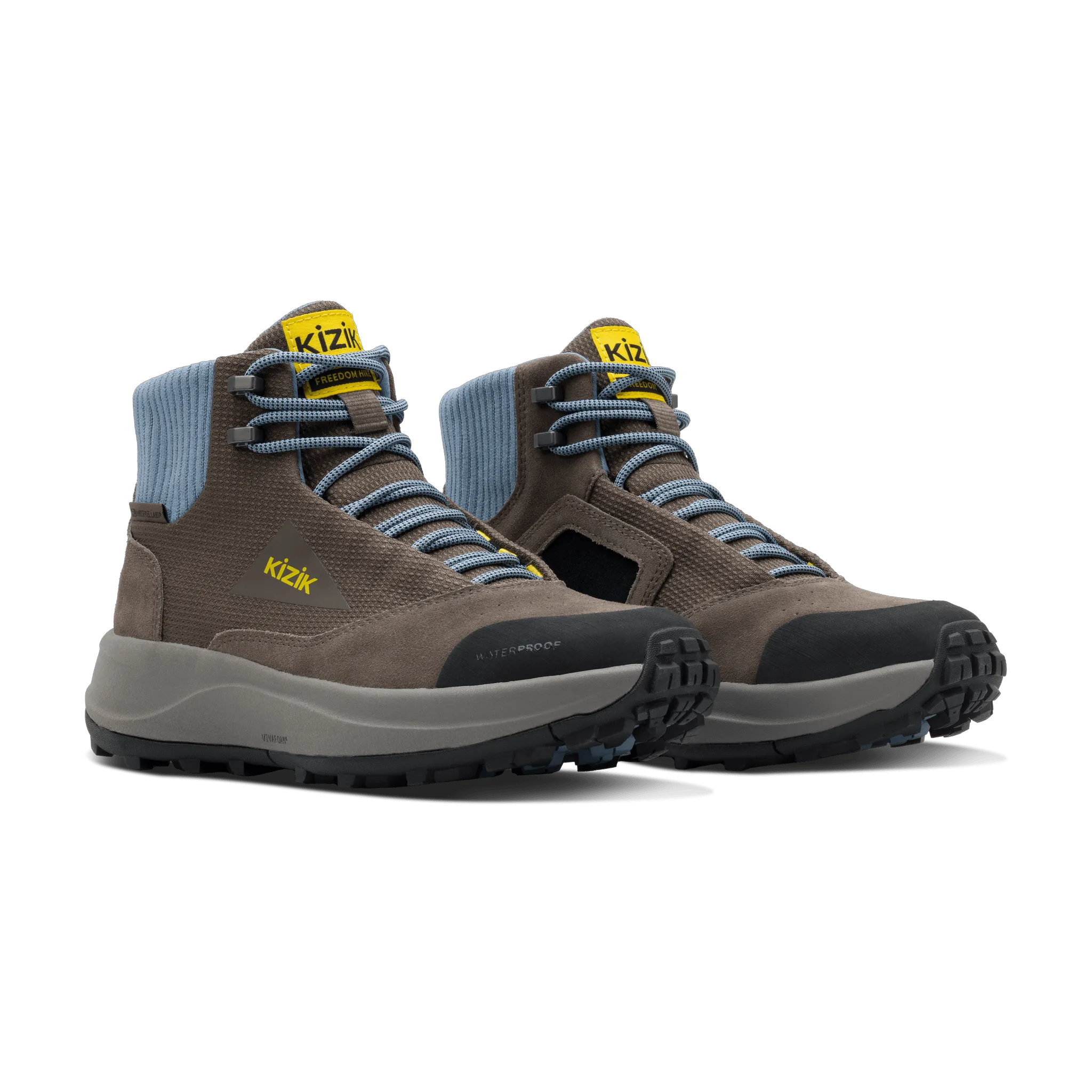Women's Freedom Hike Waterproof - Major Brown / Windward Blue