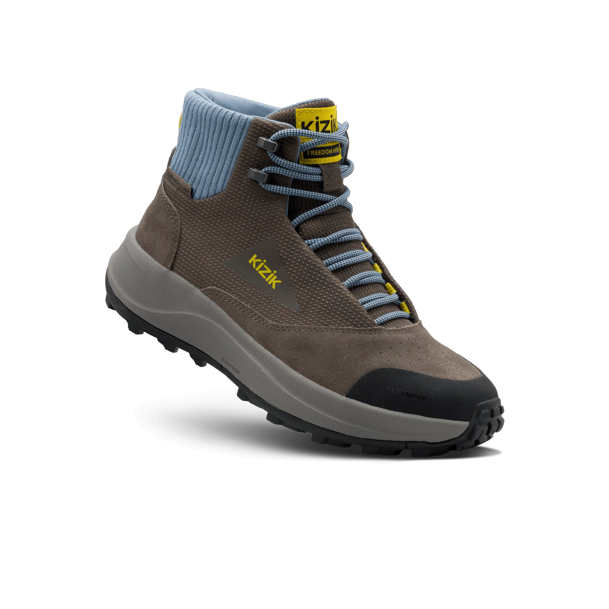 Women's Freedom Hike Waterproof - Major Brown / Windward Blue
